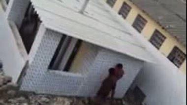 Unsatisfied aunty is caught fucking outdoor with brother of hubby, Desi mms