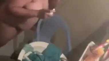 Pakistani aunty spycam footage from bathroom