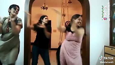 Malayali Girls Bouncing huge Boobs while dancing