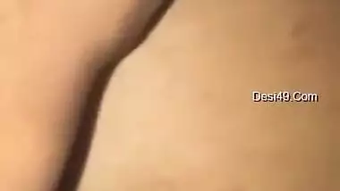 Today Exclusive- Desi Wife Boob Pressing By Hubby