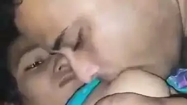 Jija sucks his Sali’s soft boobs in Bangladeshi sex video