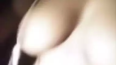 sexy indian girl showing her big boobs and pussy on video call