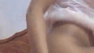 Horny girl nude show and blowjob part 1
