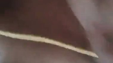 Tamil married aunty with thaali with audio boob press fuck