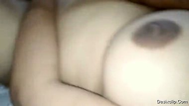 Super Aunty fucked lover at home
