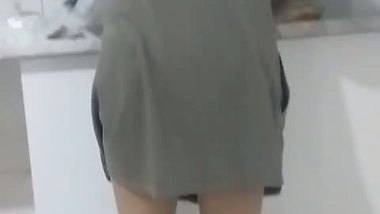 Beautiful peasant woman doing natural kitchen...