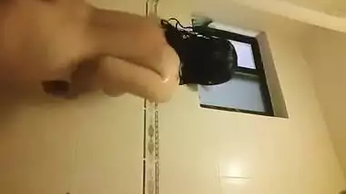 Arab Bathroom Selfie Video