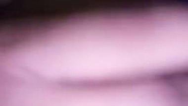 Dark nipples desi girlfriend on video call topless at night