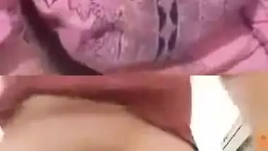 Pakistani lovers enjoying each others on video call