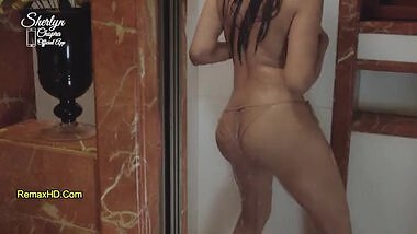 Nude Photo Shoot Of Sherlyn Chopra During Shower