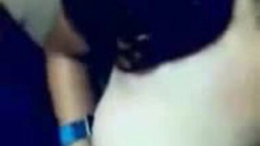Desi shy dark skin chick played with