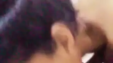 Horny Desi XXX girl licking her pussy juice from floor