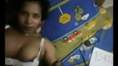 North Indian Huge Boobs Aunty doing handjob to her Boss