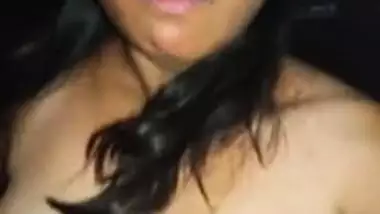 Desi Girl Fucked at Night having Cum facial