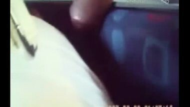 Beautiful tourist girls getting groped in Volvo bus