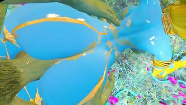 Skyrim YaYa's Blue THICC Ass Fucked by Ogre