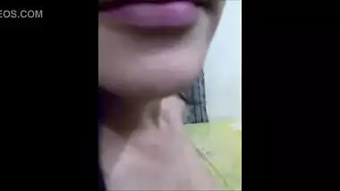 My hot girlfriend’s nude selfie video