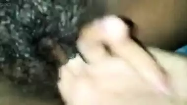 Andhra teen rubbing pussy