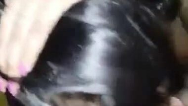 Sexy Mumbai Girl Drinking Cum