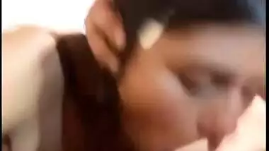 Hot rumi indian girl blowjob for whiteguy
