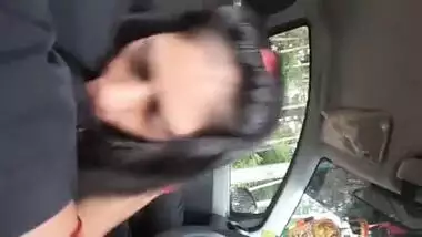sucking in car