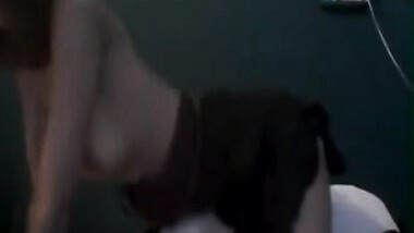 Sexy New Delhi Desi Indian Girl Riding Stuffed Panda