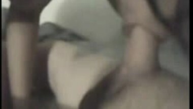 Teen practicing deep throating