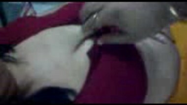 Awesome Indian Aunty's huge titties