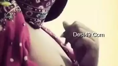 Today Exclusive- Sexy Desi Girl Play With Her Boobs Part 2