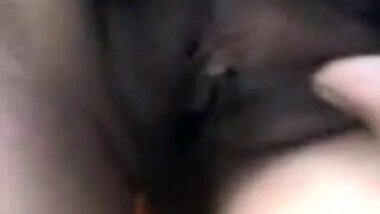 Nice desi indian shows her pussy