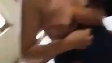 Girl riding friends recording them clearly Hindi talking