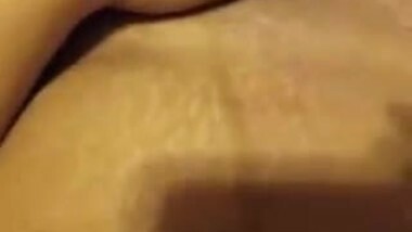 Wifey records creampie for hubby from friend