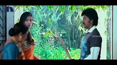 Lakshmi Rai In Red Saree Lawrence And Lakshmi Rai Romantic Kanchana Movie Scenes