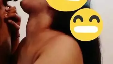 Super Cute Desi Girl Blowjob and Bf Cum On Her Face