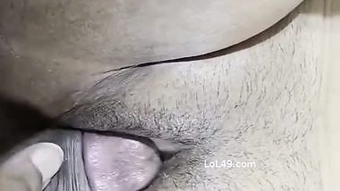 Masked Indian slut blindfold blowjob and hot sex