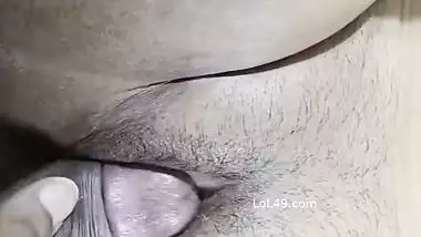 Masked Indian slut blindfold blowjob and hot sex