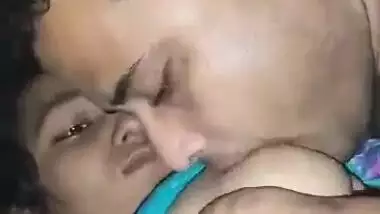 Bangladeshi wife feeding big boobs to hubby