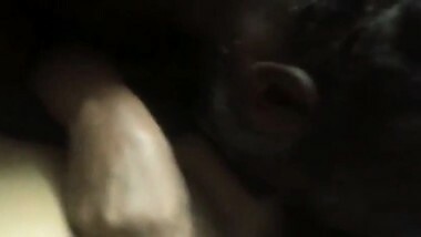 Husband sucking sleeping bhabhi’s boob