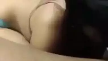 Sexy Desi XXX girl giving blowjob like a pro on camera MMS