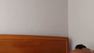 Couple enjoys sex in a hotel room in Nepali sex video