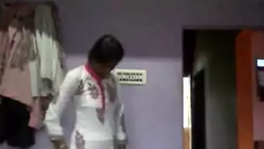 Andhra college girl undressing herself selfi
