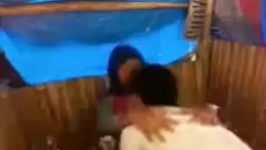 Malay Girl Enjoying Sex With Boyfriend In a Hut.