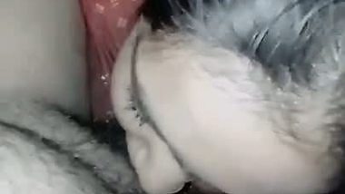 Horny lover fucks his young GF’s mouth like a beast