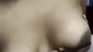 Desi village girl show her cute boobs selfie cam video