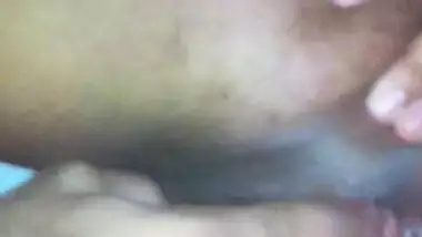 Short-haired indian slave fingered in asshole