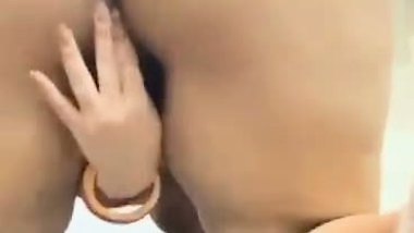 Punjabi MILF big boobs and hairy pussy nude show