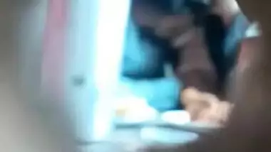 Mallu Hijabi girl kissed and boobs sucked in restaurant