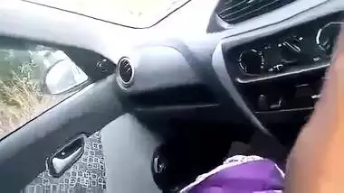 Inside car