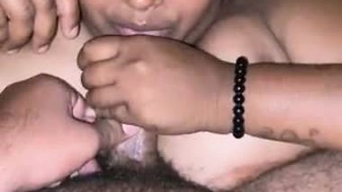 Dusky bhabhi gives an Indian blowjob to her devar