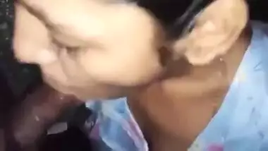 South Indian horny bhabhi sucking big dick